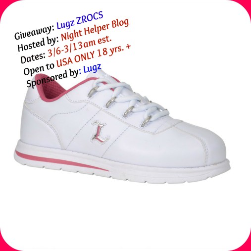 Lugz ZROCS Sneakers Giveaway Ends 3/13 Good Luck from Tom's Take On Things