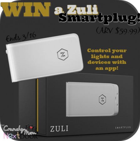 Zuli Smartplugs Giveaway Light up your World Ends 3/16 Good Luck from Tom's Take On Things