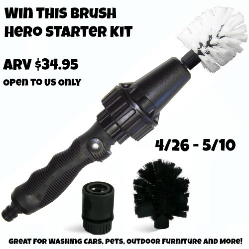 Brush Hero Starter Kit Giveaway Ends 5/10 Good Luck from Tom's Take On Things
