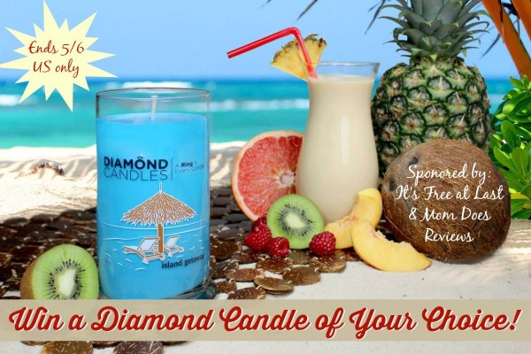 Win a Diamond Candle in the scent of your choice Ends 5/6 Good Luck from Tom's Take On Things
