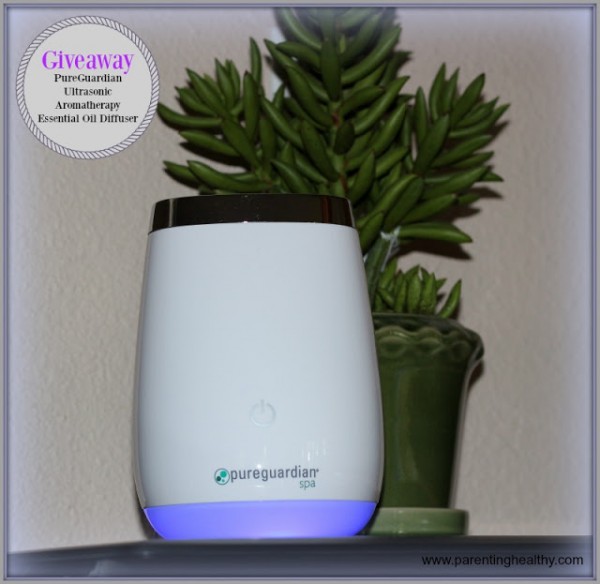 PureGuardian Ultrasonic Aromatherapy Essential Oil Diffuser Ends 5/9 Good Luck from Tom's Take On Things