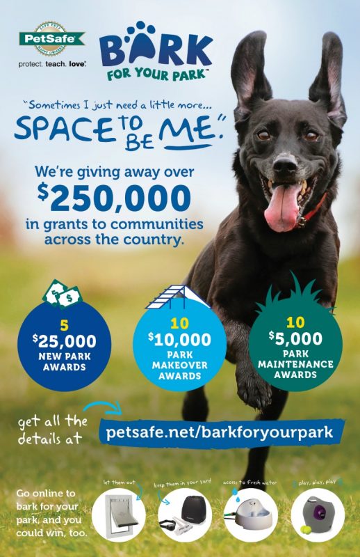 PetSafe Bark for Your Park Summer Sweepstakes - Over $300 in Prizes