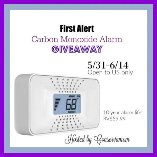 First Alert Carbon Monoxide Alarm Giveaway Good Luck from Tom's Take On Things
