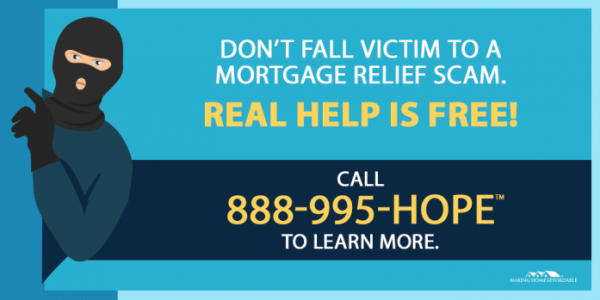Avoid Mortgage Relief Scams