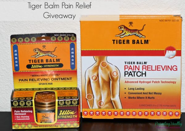 5 lucky readers will be sent a Tiger Balm product ends on 7/31