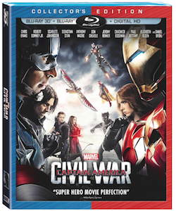 Marvel’s Captain America: Civil War on Blu-Ray/DVD Sept. 12th