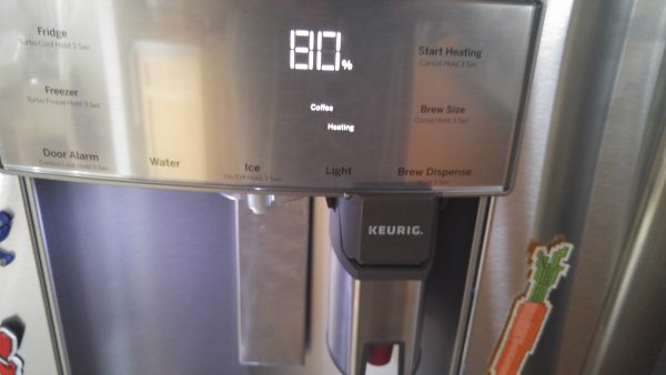 This GE Refrigerator Makes the Coffee/Cocoa/Tea of Your Dreams!