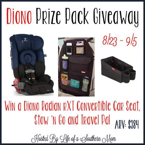 Win a Diono Convertible Car Seat and More! Good Luck from Tom's Take On Things, and be sure to share my site with others!