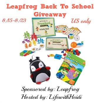Leapfrog Back To School Giveaway ~ Ends 8/23 Good Luck from Tom's Take On Things