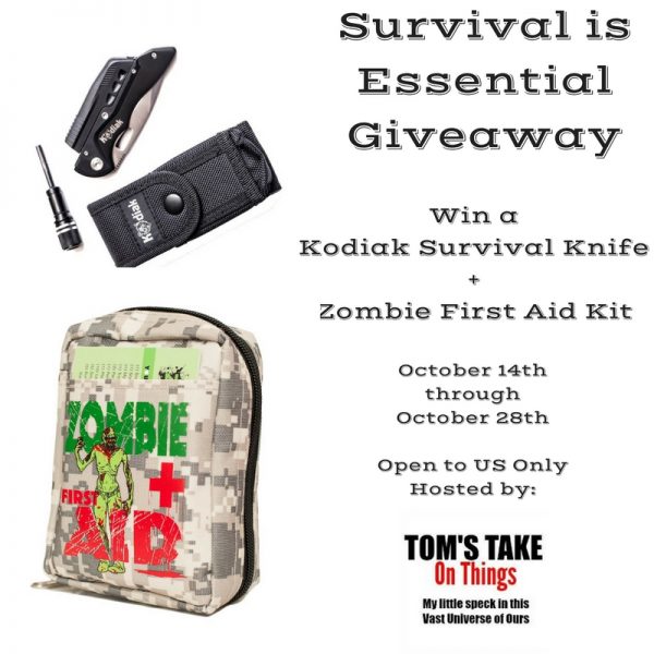 Survival is Essential Giveaway - First Aid Kit and more to win!