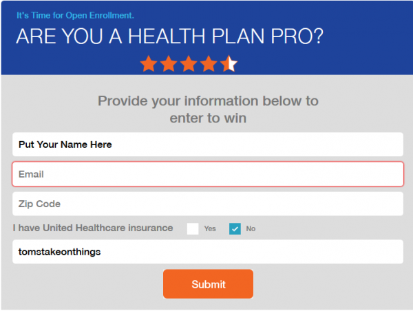 Are you a Health Plan Pro? + Win a $100 Best Buy Gift Card in both Oct and NOV
