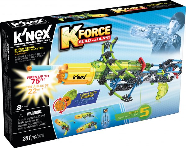 K'NEX Super Strike Rotoshot Blaster ~ Makes building fun