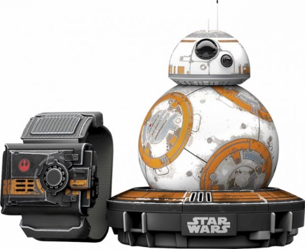 Sphero - Special Edition BB-8™ App-Enabled Droid™ with Force Band™ available to see at the Best Buy Holiday Shopping Event