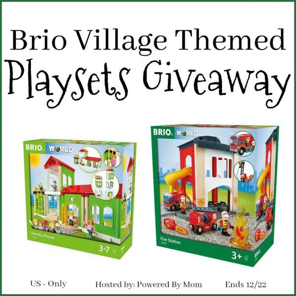 Brio Village Themed Playsets Giveaway ~ Ends 12/22