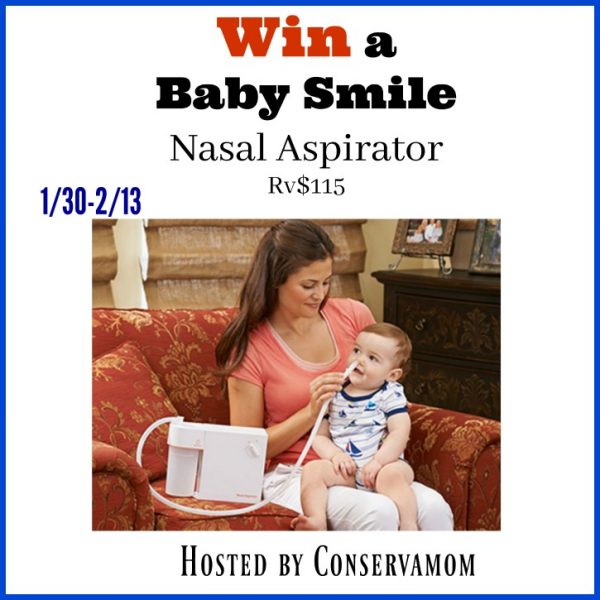 Enter to win this BabySmile Nasal Aspirator for your Baby