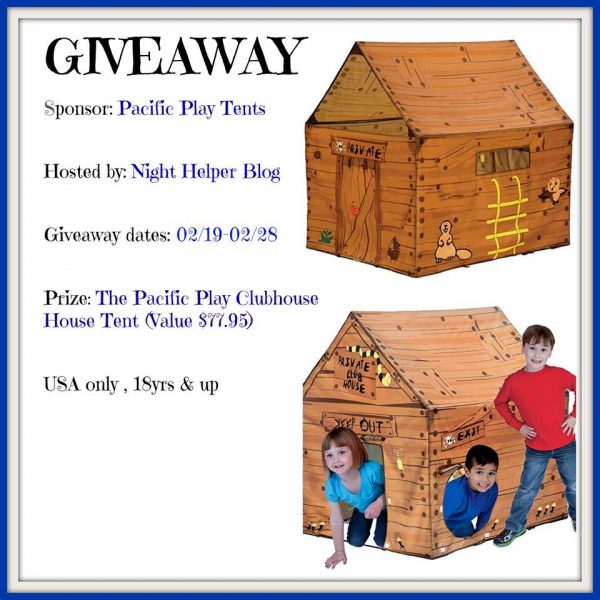 Pacific Play Clubhouse House Tent Giveaway
