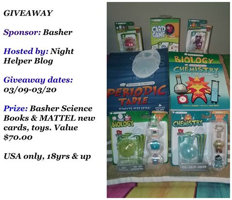 It's A Basher Science Books & Toys Giveaway