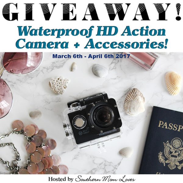 Hamswan Waterproof HD Action Camera Giveaway ~ Geeky Fun Ends 4/6