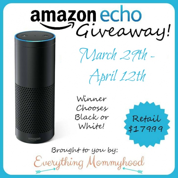 Want to win? Amazon Echo Giveaway - Ends 4/12