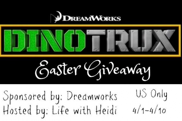 Dinotrux Easter Giveaway - Kids will love this!