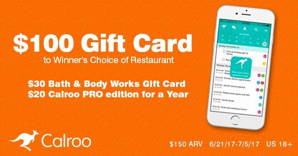 $100 Restaurant Gift Card and More Giveaway Ends 7/5