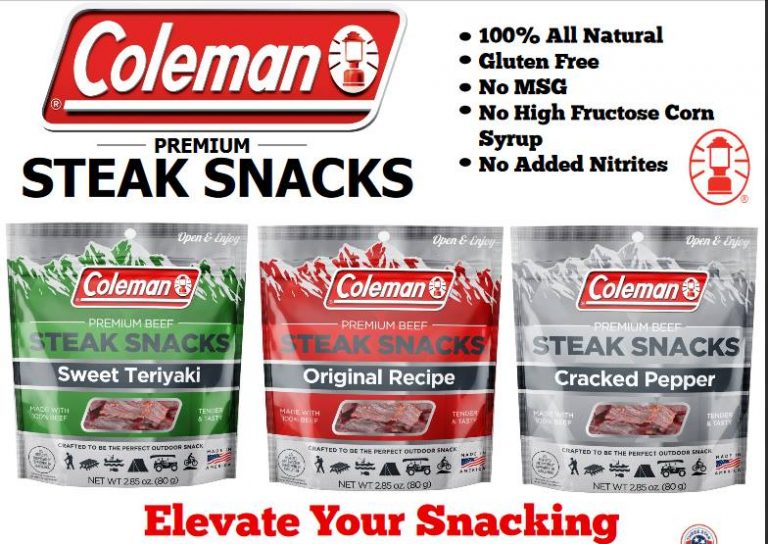 Win some Coleman Steak Snacks Ends 8/31