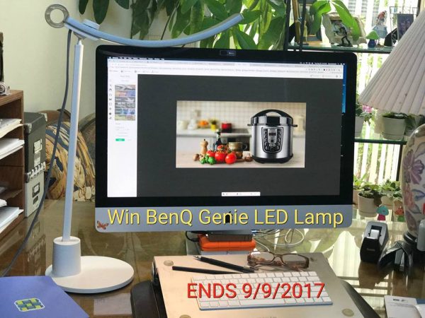 BenQ Genie LED Lamp Giveaway Ends 9/9