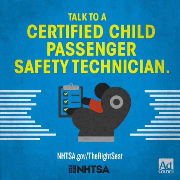 Child Passenger Safety Week September 17-23, 2017