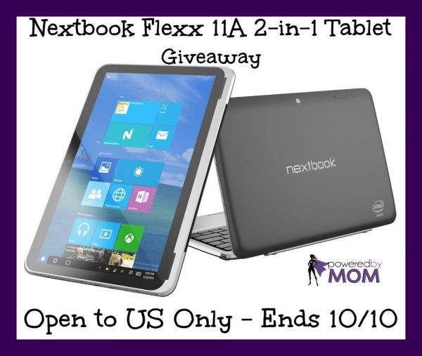 Nextbook Flexx 11A touch laptop Giveaway Ends 10/10