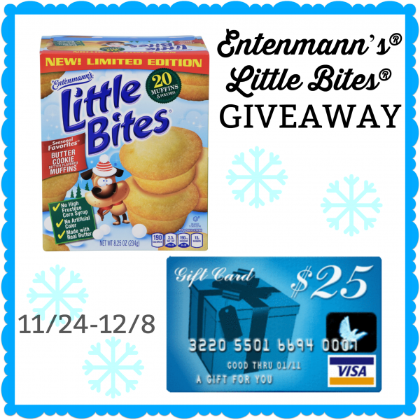 Win a $25 Virtual Visa Gift Card and Prize Pack Ends 12/8