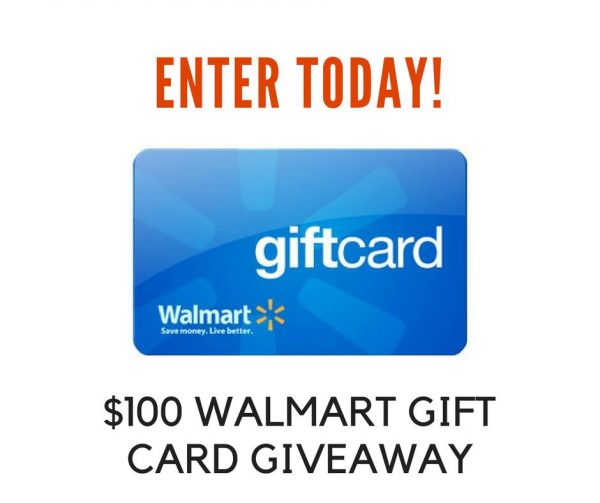 $100 Walmart Gift Card Giveaway Event Ends 12/5