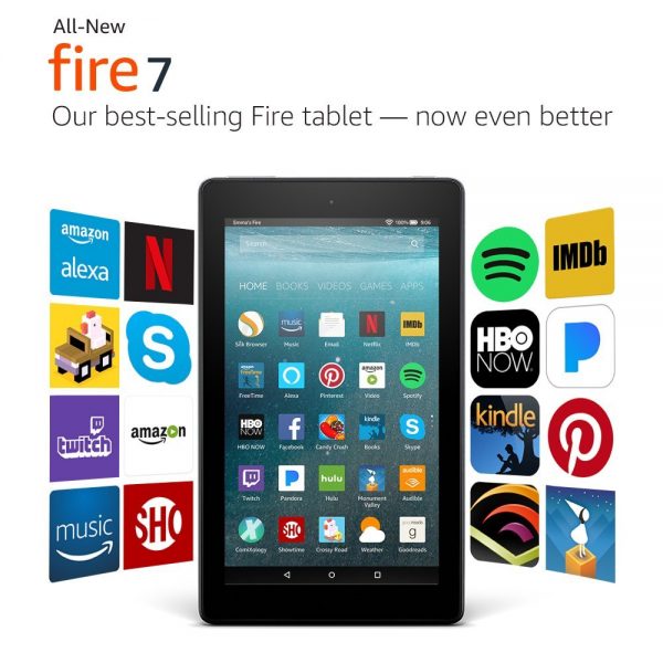 Amazon Fire 7 Tablet Giveaway Ends 11/21