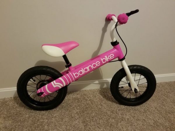 Balance Bike Giveaway - Choose from White, Pink, Blue, or Black Ends 12/18
