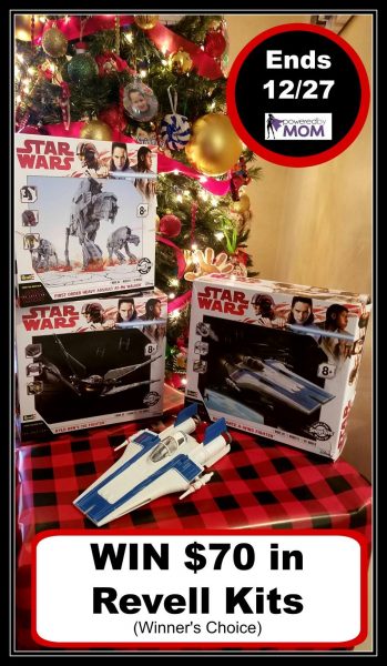 Revell Products Prize Pack Giveaway Ends 12/27