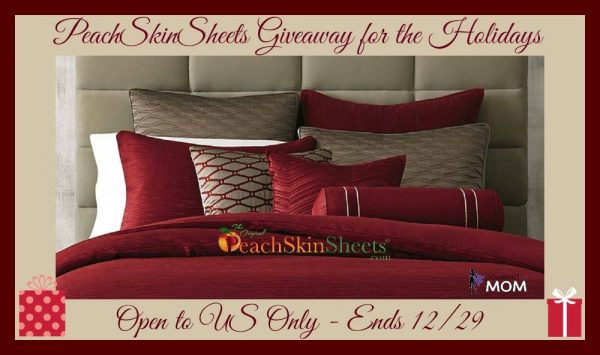 Super Luxurious PeachSkinSheets Giveaway - Ends 12/29