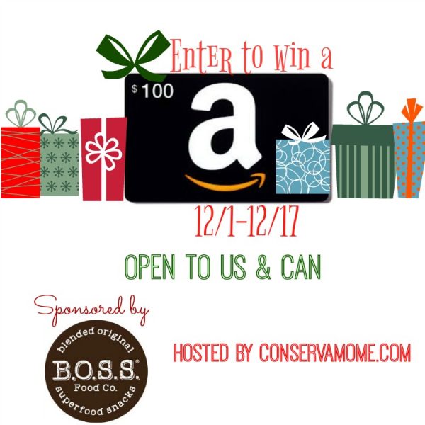 $100 Amazon Gift Card Giveaway - Ends 12/17