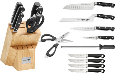 Ergo Chef 11 piece Knife Block Set with Knives Giveaway Ends 2/28