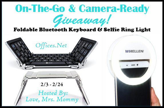 On The Go and Camera Ready Giveaway Ends 2/28