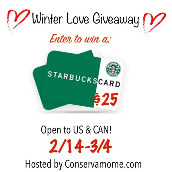 Win a $25 Starbucks Gift Card ~ Ends 3/4