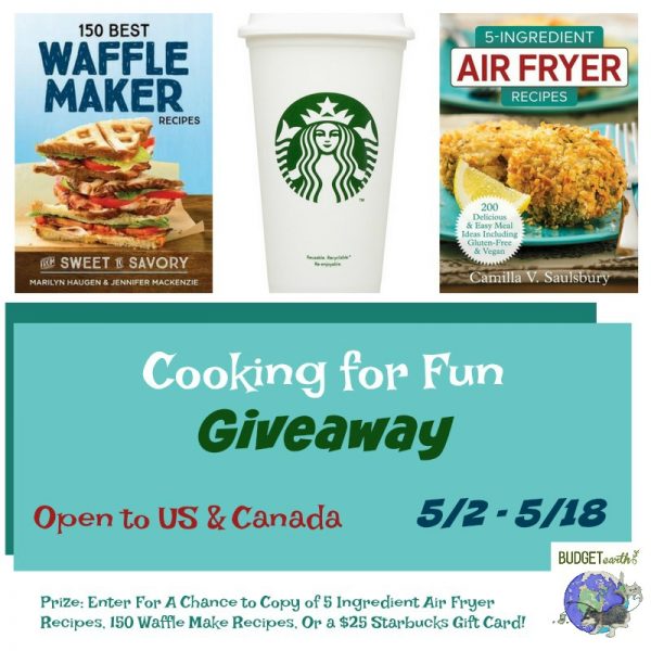 Cooking For Fun Giveaway ~ 3 Winners Ends May 18th
