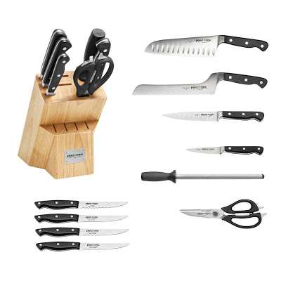 Ergo Chef Pro-Series 11pc. Block Set w/ Stamped Steak Knives Giveaway Good Luck from Tom's Take On Things Ends 6/30