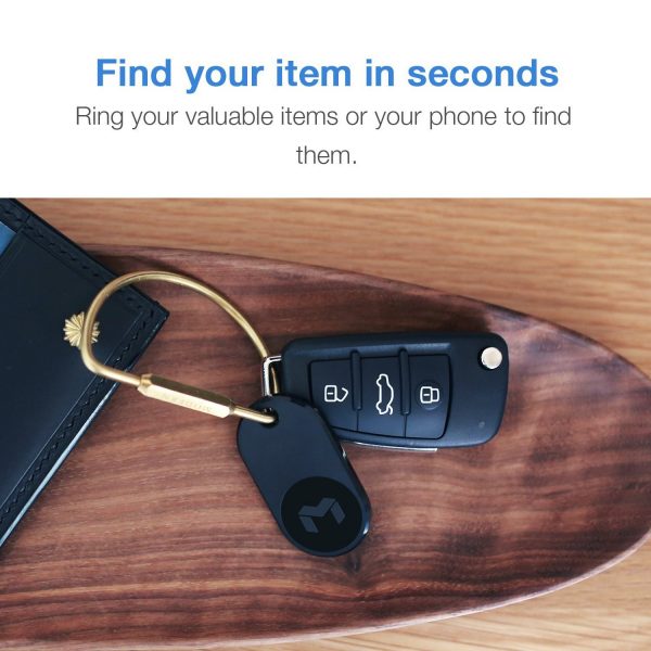 Always misplacing your keys? Not again with the MYNT ES Tracker This little device helps me find my keys in no time, or anything else you want to attach it to