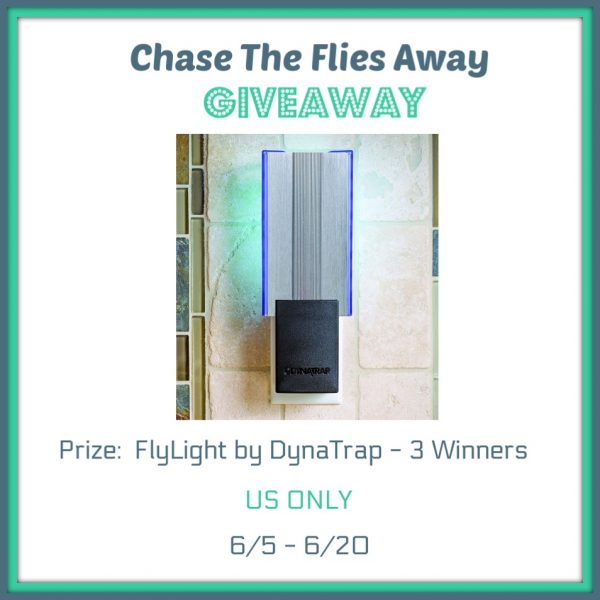 Chase The Flies Away Giveaway - Win a DynaTrap Help get rid of those pesky flies in the house - Ends 6/20 Good Luck from Tom's Take On Things