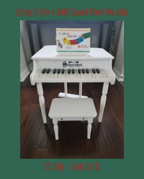 Schoenhut 30-Key Baby Grand Piano Giveaway Great for the Kids, good Luck. Ends 10/17