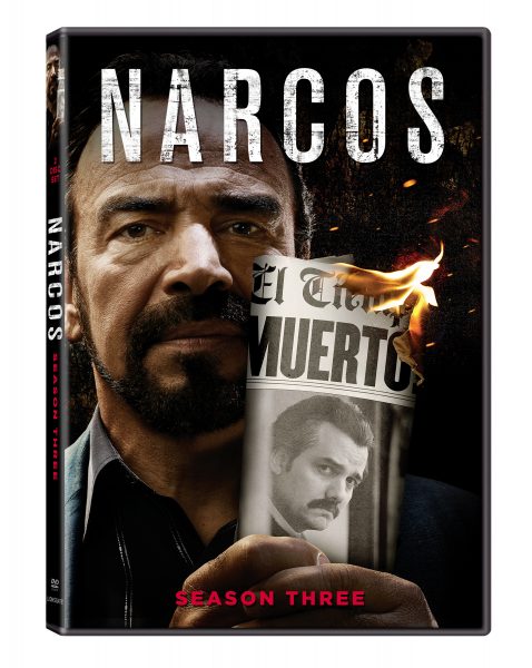 Narcos Season 3 arrives on DVD 11/13 ~ Are you a fan of the show?