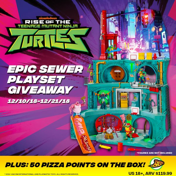TMNT Epic Sewer Lair Giveaway ~ This Thing Is Epic 

Giveaway Ends 12/21 How cool would this be to win? 
