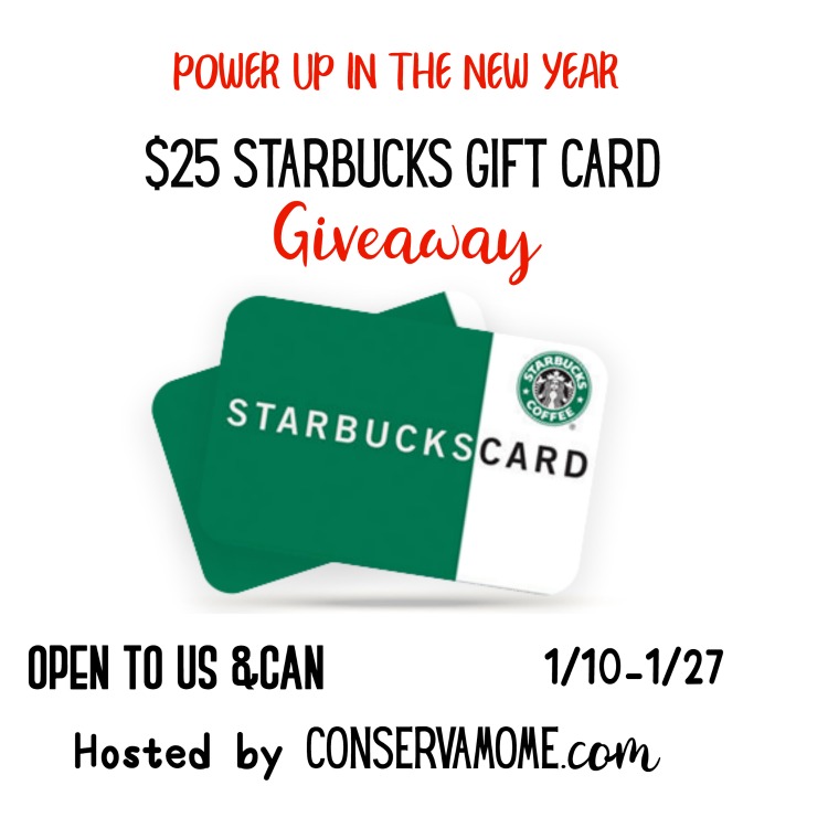 $25 Starbucks Gift Card Giveaway Love your coffee? Enter to win. Ends 1/27/2019 and be sure to share. Good Luck. ~Tom
