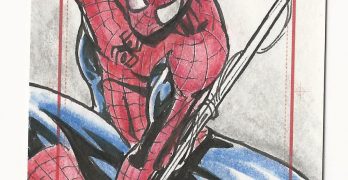 Sketch Card of the Day ~ Artist Rodjer Goulart ~ 2/23/2019 I love collecting these, what about you?