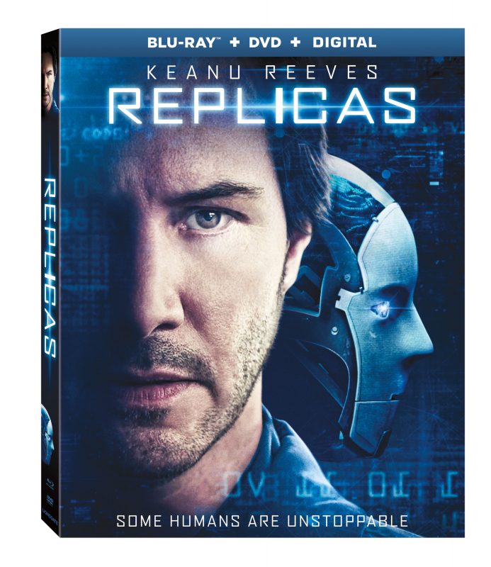 Replicas DVD/Blu-Ray Giveaway Ends 5/16 starring Keanu Reeves