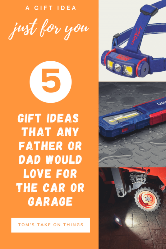 5 Gift Ideas That Any Guy, Father, or Dad Would Love For The Car Or Garage